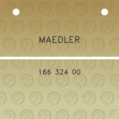 maedler-166-324-00