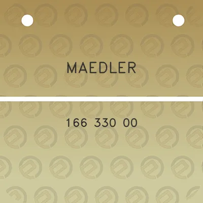 maedler-166-330-00