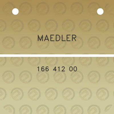 maedler-166-412-00