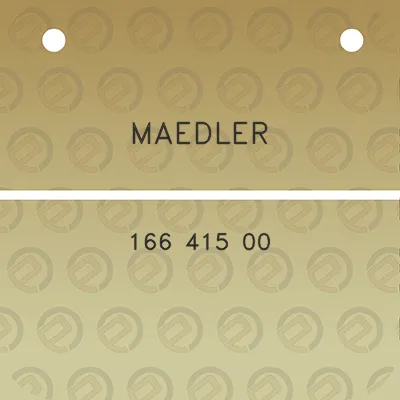 maedler-166-415-00