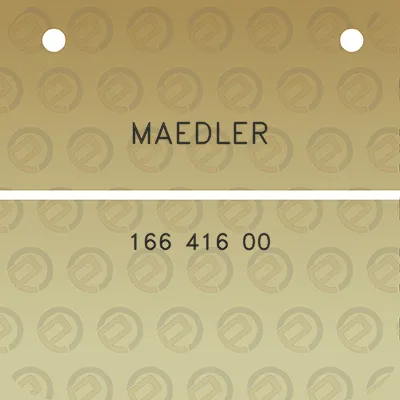 maedler-166-416-00