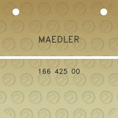 maedler-166-425-00