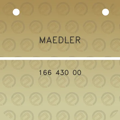 maedler-166-430-00