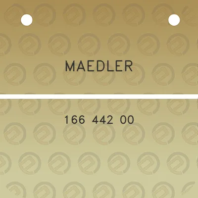 maedler-166-442-00