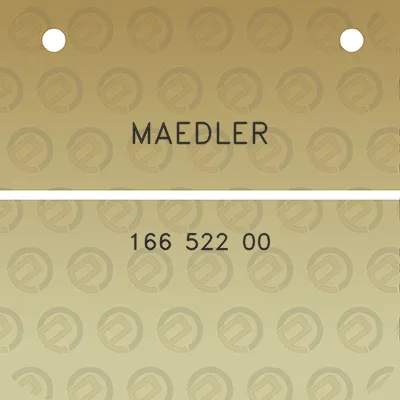 maedler-166-522-00