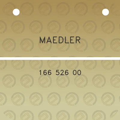 maedler-166-526-00