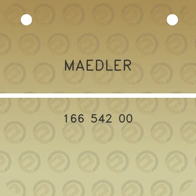 maedler-166-542-00