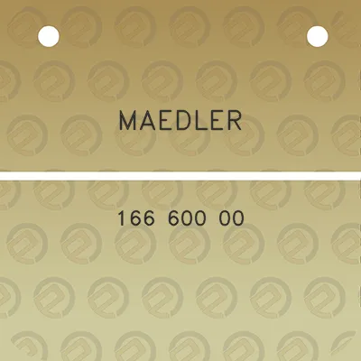 maedler-166-600-00