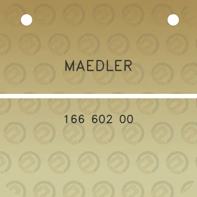 maedler-166-602-00