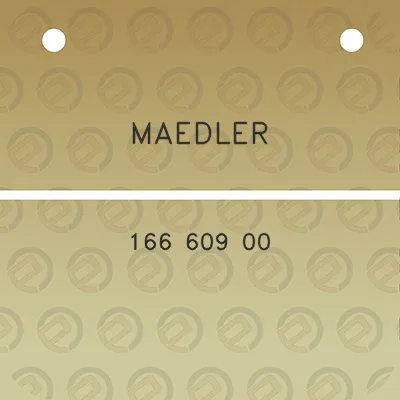 maedler-166-609-00