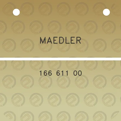 maedler-166-611-00