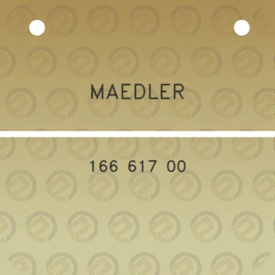 maedler-166-617-00