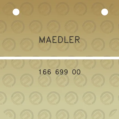 maedler-166-699-00