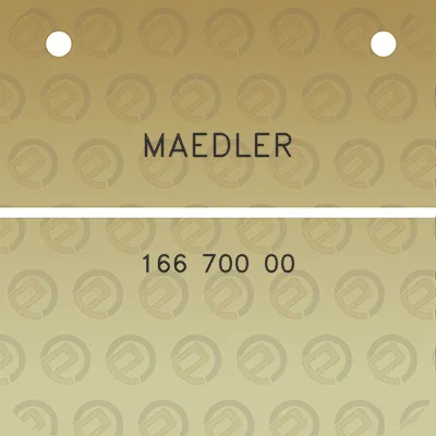 maedler-166-700-00