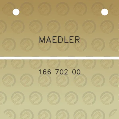 maedler-166-702-00