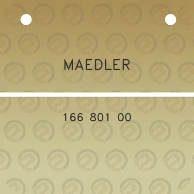 maedler-166-801-00