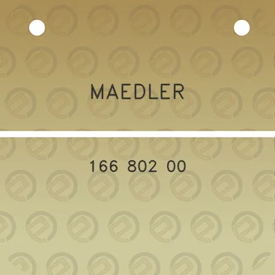 maedler-166-802-00