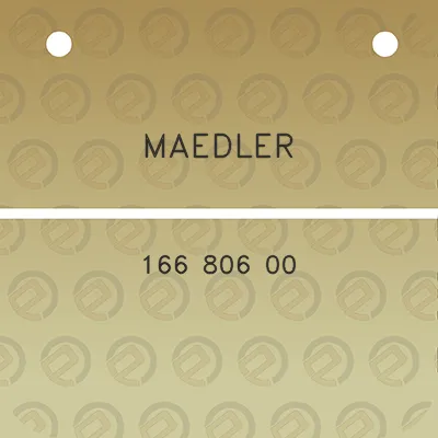 maedler-166-806-00