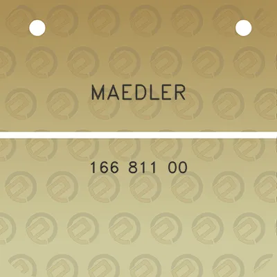 maedler-166-811-00