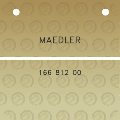 maedler-166-812-00