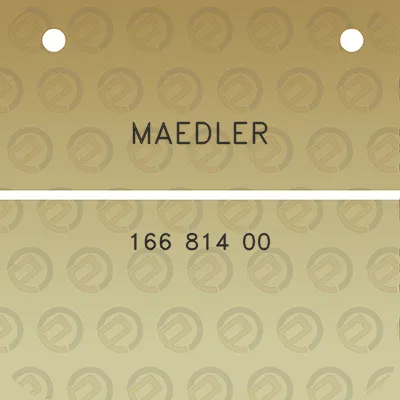 maedler-166-814-00