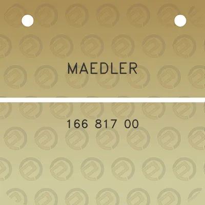 maedler-166-817-00