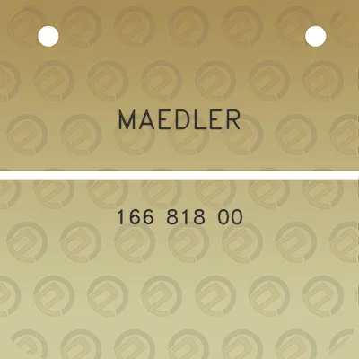 maedler-166-818-00