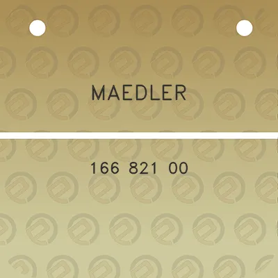 maedler-166-821-00