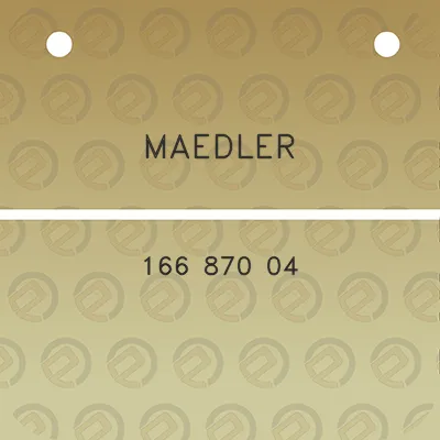 maedler-166-870-04