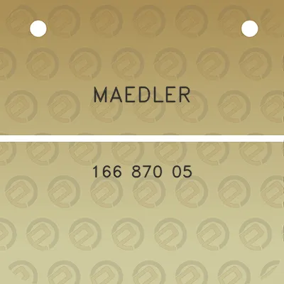 maedler-166-870-05