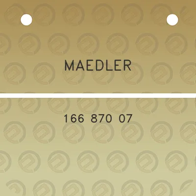 maedler-166-870-07