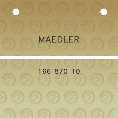 maedler-166-870-10