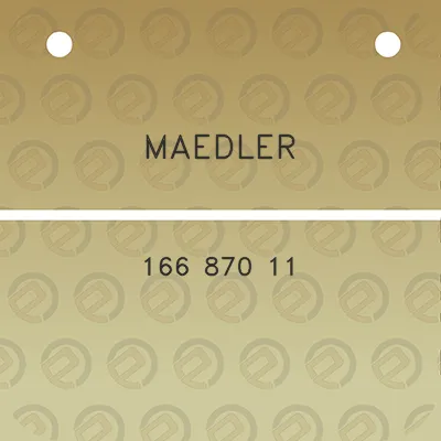 maedler-166-870-11