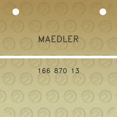 maedler-166-870-13