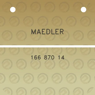 maedler-166-870-14