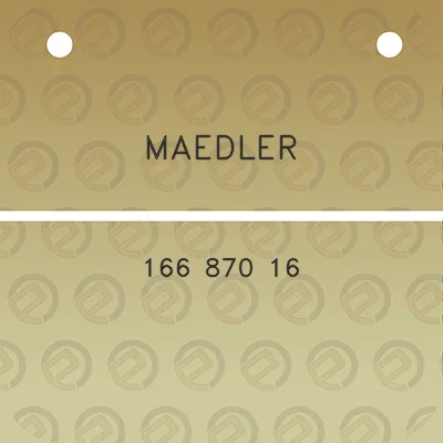 maedler-166-870-16