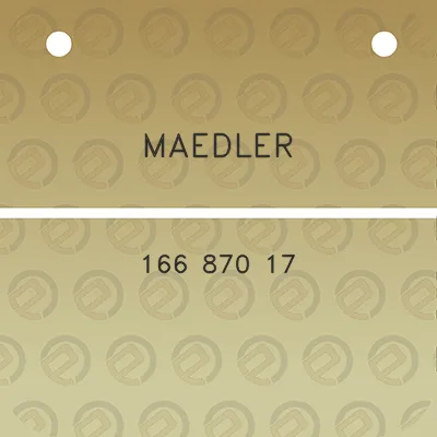 maedler-166-870-17