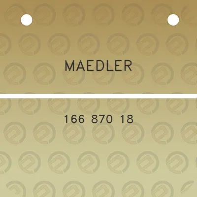 maedler-166-870-18