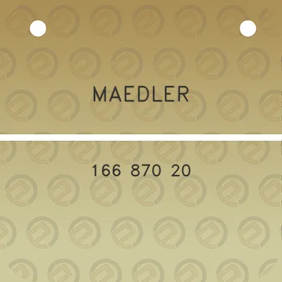 maedler-166-870-20