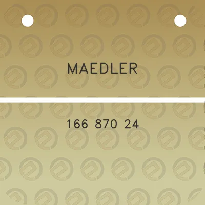 maedler-166-870-24