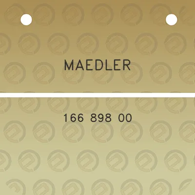 maedler-166-898-00