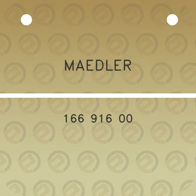 maedler-166-916-00