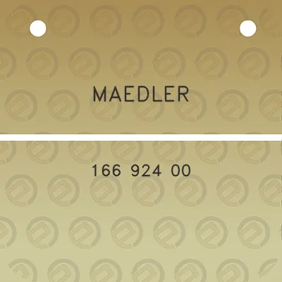 maedler-166-924-00