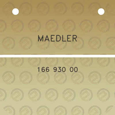 maedler-166-930-00