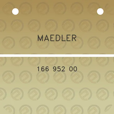 maedler-166-952-00