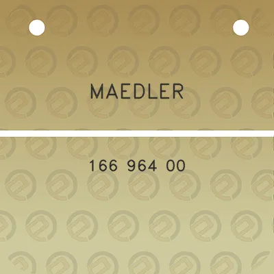 maedler-166-964-00