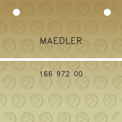 maedler-166-972-00