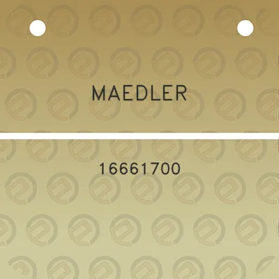 maedler-16661700