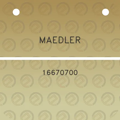 maedler-16670700