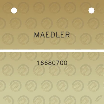 maedler-16680700